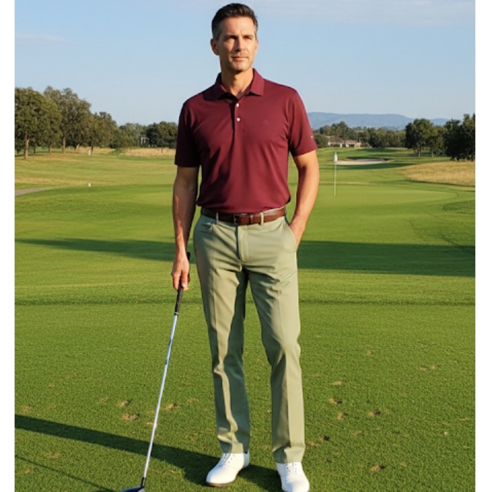 NWT Polo Golf By Ralph Lauren Tailored Fit 5 Pocket Cypress Trousers